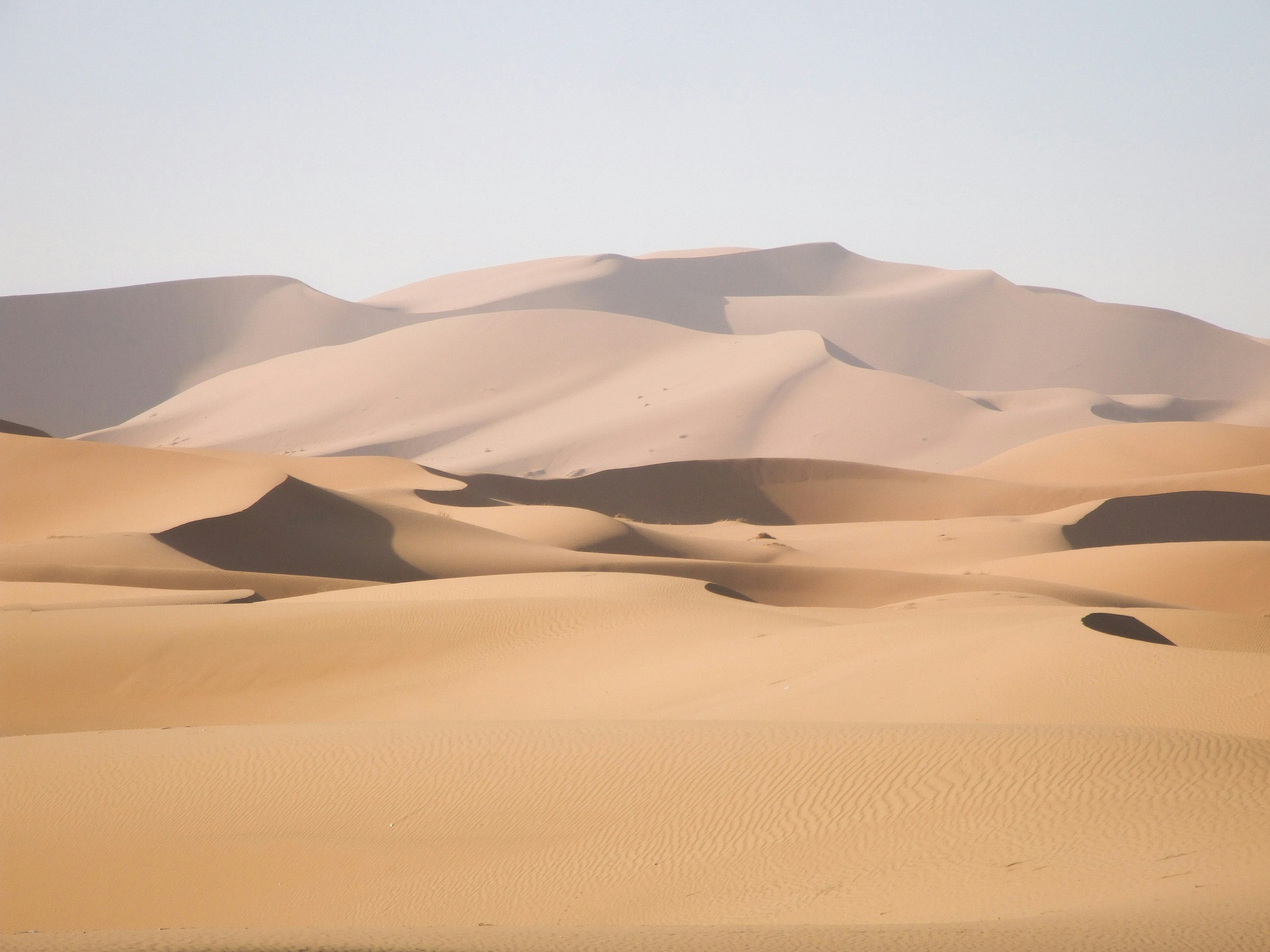 desert under blue sky during daytime